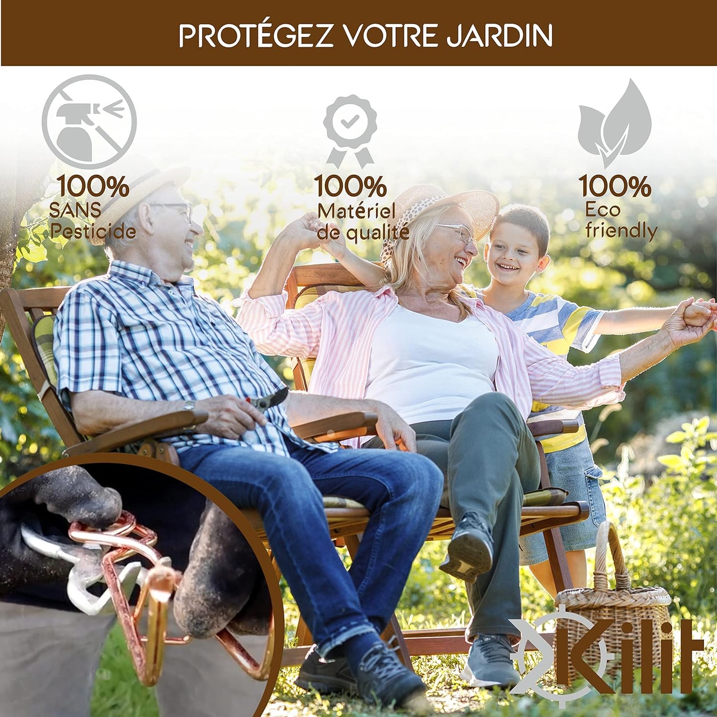 Piège à Taupe - Naturel sans Ultrason et sans fumigène