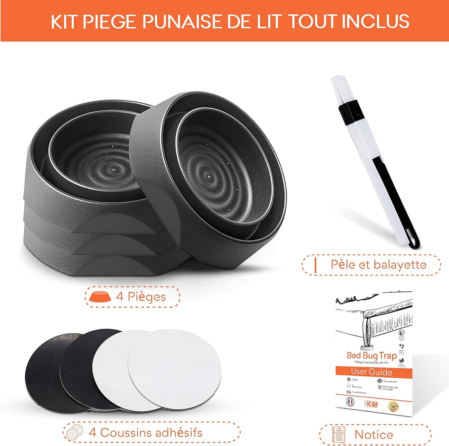 Piège à punaise de lit - 100% Eco responsable, sans pesticides