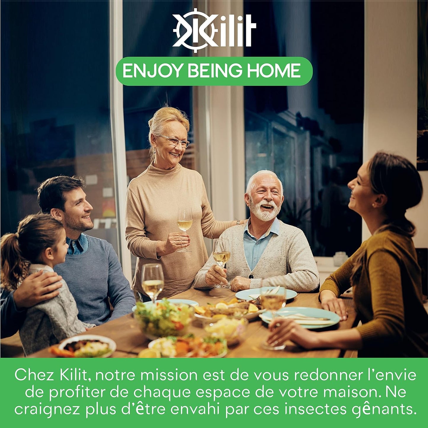 Pièges à Mites Alimentaires Collant pour placards de Cuisine - Piège à phéromones Mites mâle et Femelle (Lot de 5)