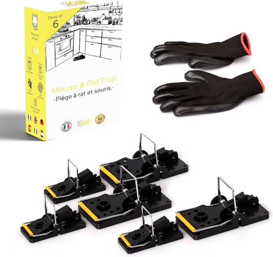 Piège à Rat et Souris Puissant et Réutilisable - 100% Efficace